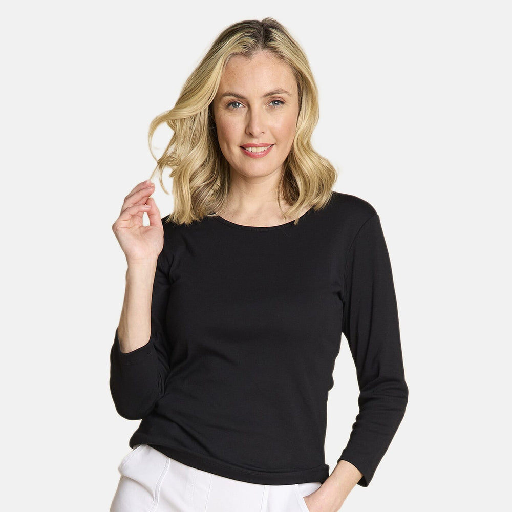 Classic Knitted Top - Black