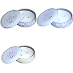 3 Pack Ashland 3 Wick Tin Candle