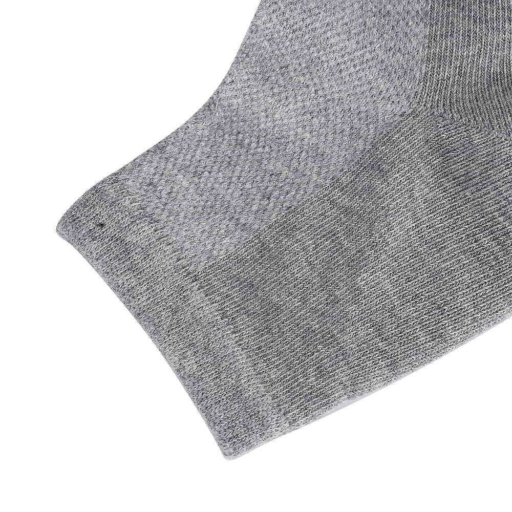 3 Packs Moisturizing Heel Socks (Size 18x1x1 cm) - Grey, Beige & White -  effectively preventing cracked feet and softening dead skin