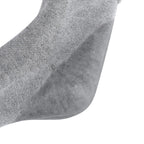 3 Packs Moisturizing Heel Socks (Size 18x1x1 cm) - Grey, Beige & White -  effectively preventing cracked feet and softening dead skin