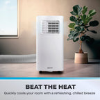 3-in-1 Portable Air Conditioner with Fan - Dehumidifier, 7000 BTU