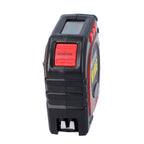 3 in 1 Digital Tape Measure Upto 25 feet (Size 9x9x4 cm) - Black & Red