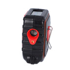 3 in 1 Digital Tape Measure Upto 25 feet (Size 9x9x4 cm) - Black & Red
