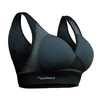 SANKOM SWITZERLAND Patent Aloe Vera Bra For Back Support - Black (Size XXXL 22-24)_3098039_1