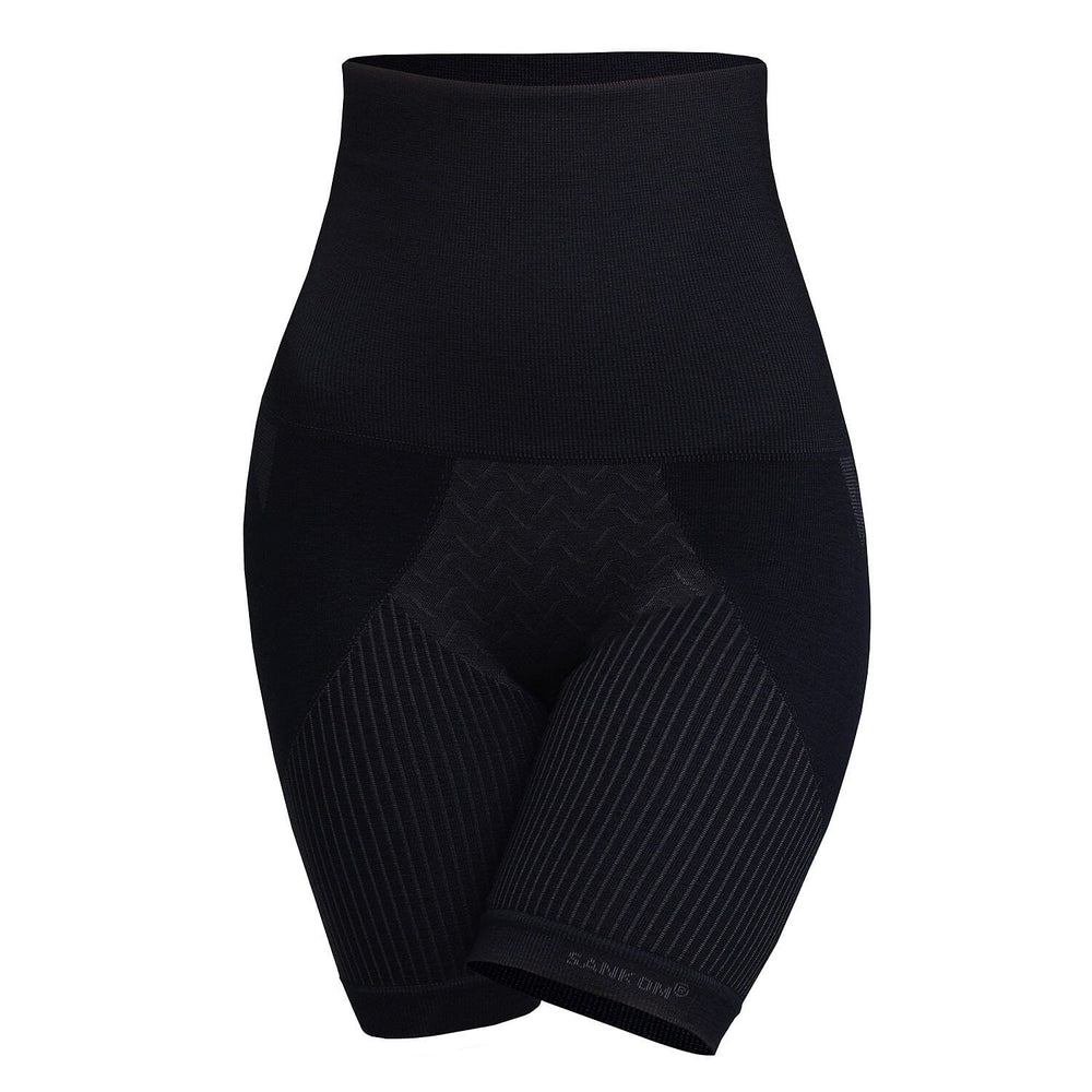 SANKOM SWITZERLAND Patent Aloe Vera Fibres Posture Correction Shapers Shorts - Black (UK Size L-XL- 16-18)