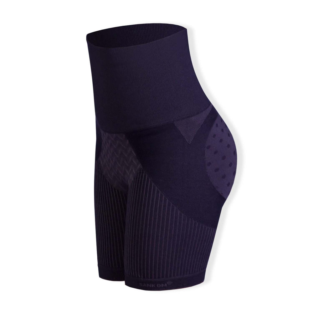 SANKOM SWITZERLAND Patent Aloe Vera Fibres Posture Correction Shapers Shorts - Black  (UK Size XXL: 18-20)_3098065_1