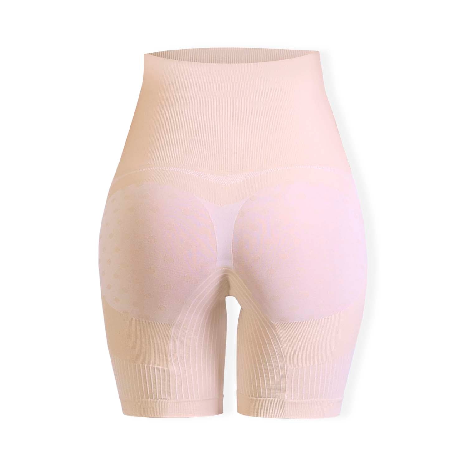 SANKOM SWITZERLAND Patent Cooling Effect Fibres Posture Correction Shapers Shorts - Beige (UK Size L/XL: 16 to 18)_3098073_2