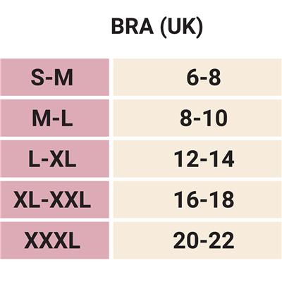 SANKOM SWITZERLAND Bamboo Bra For Back Support - Grey (Size XXXL Size 24-26)_3491840_3