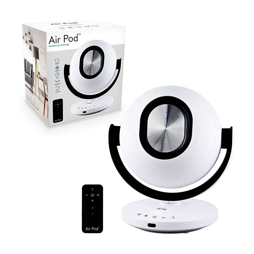 Tors + Olsson Air Pod Bladeless Fan With Remote - White_3597006_1