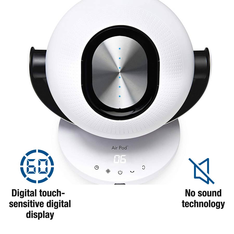 Tors + Olsson Air Pod Bladeless Fan With Remote - White_3597006_3
