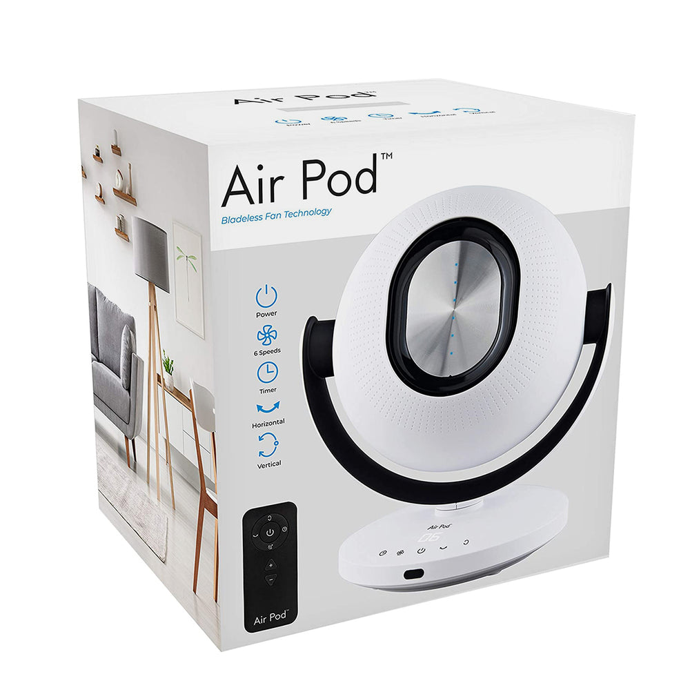 Tors + Olsson Air Pod Bladeless Fan With Remote - White_3597006_5