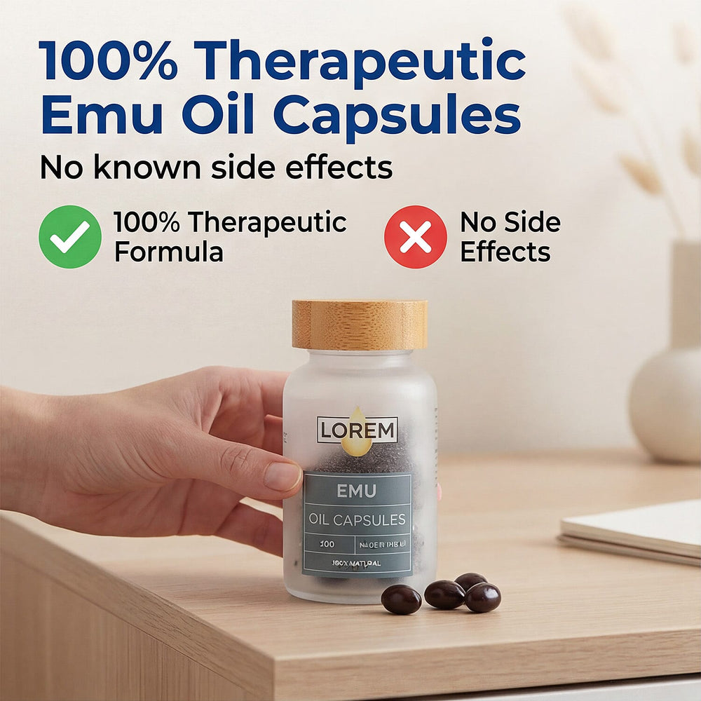 Lorem- Emu Oil Capsules (60 Capsules)