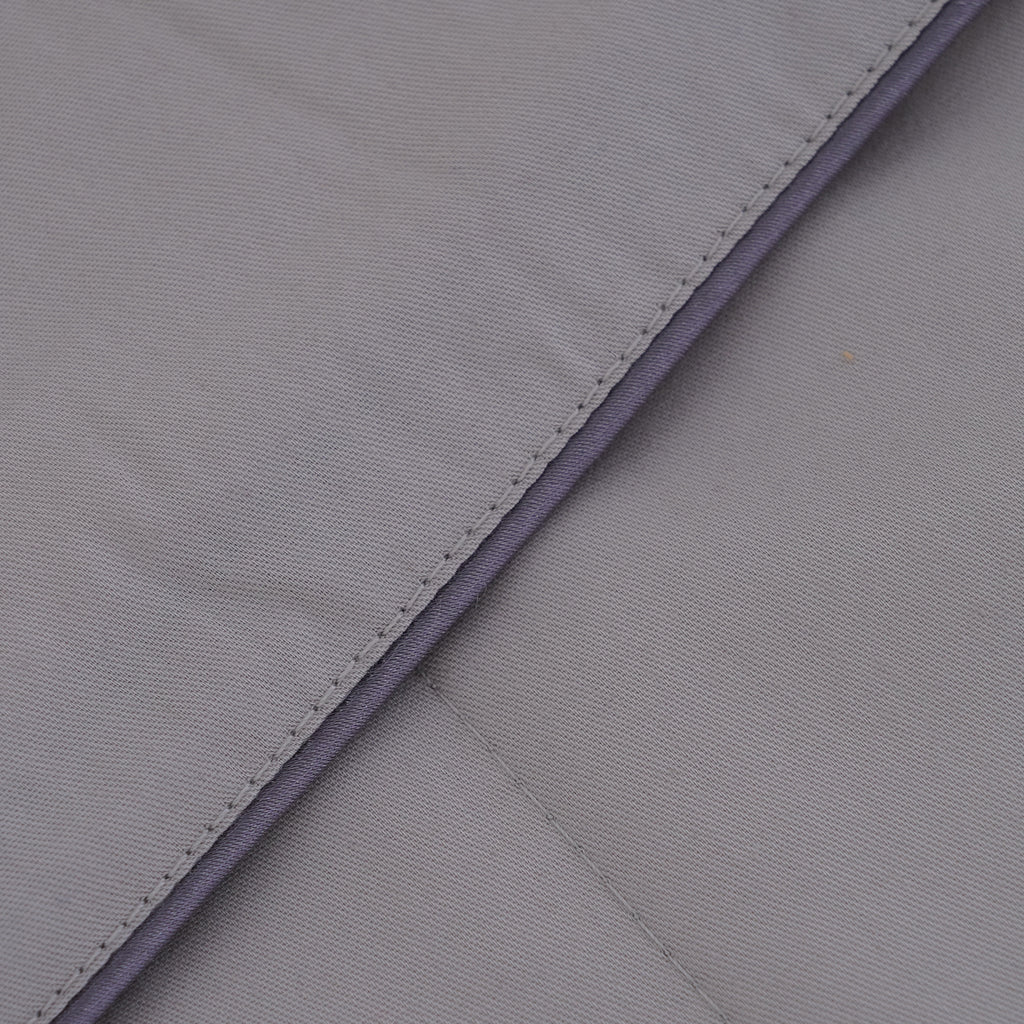 Deluxe Range 100% Mulberry Silk Quilt with 100% Cotton Cover - Light Grey (Size King)_3736122_4