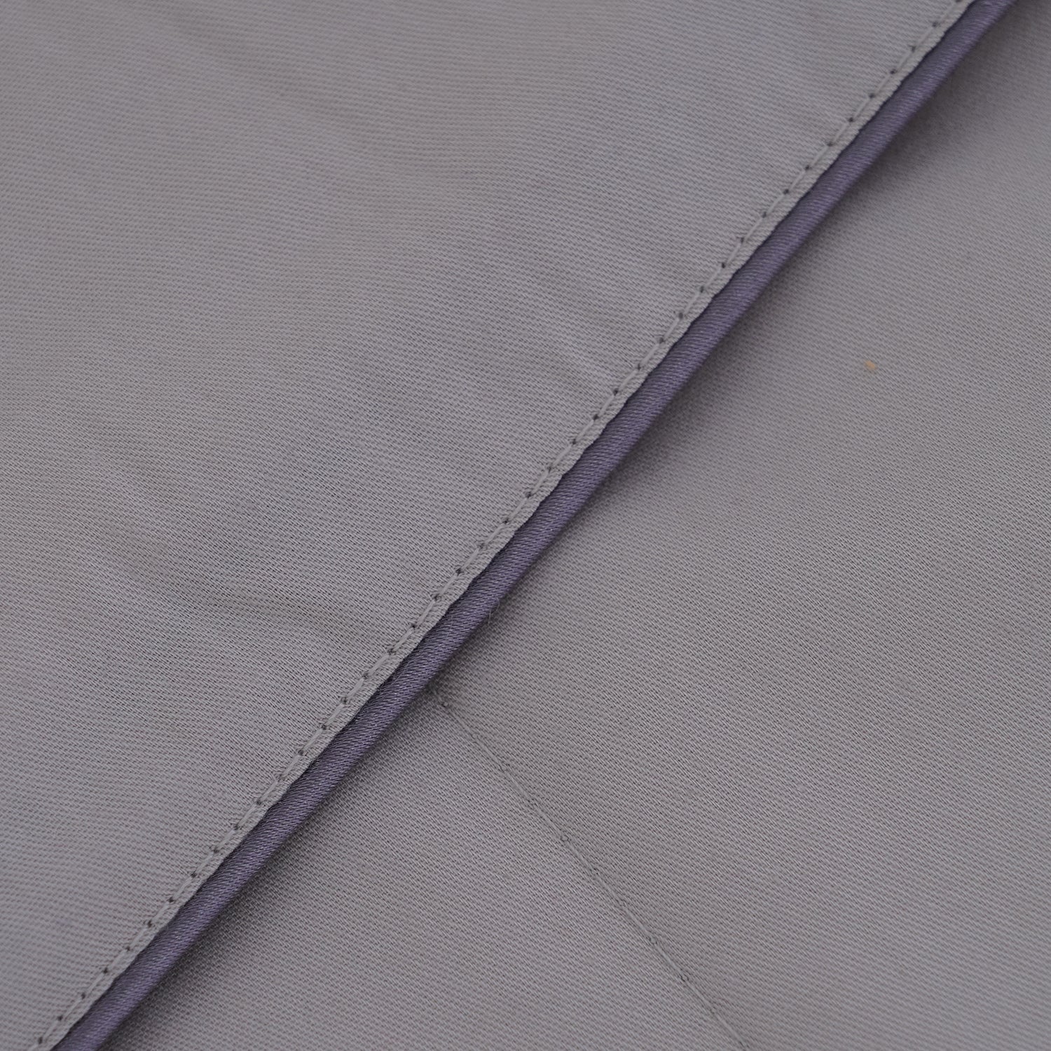 Deluxe Range 100% Mulberry Silk Quilt with 100% Cotton Cover - Light Grey (Size King)_3736122_4
