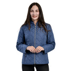 TAMSY Quilted Pattern Padded Jacket (Size 73x152x64Cm) - Blue_3881392