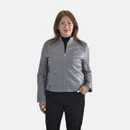 Tamsy Faux Leather Jacket (Size M, 12-14 ) - Dark Grey_3889782_4