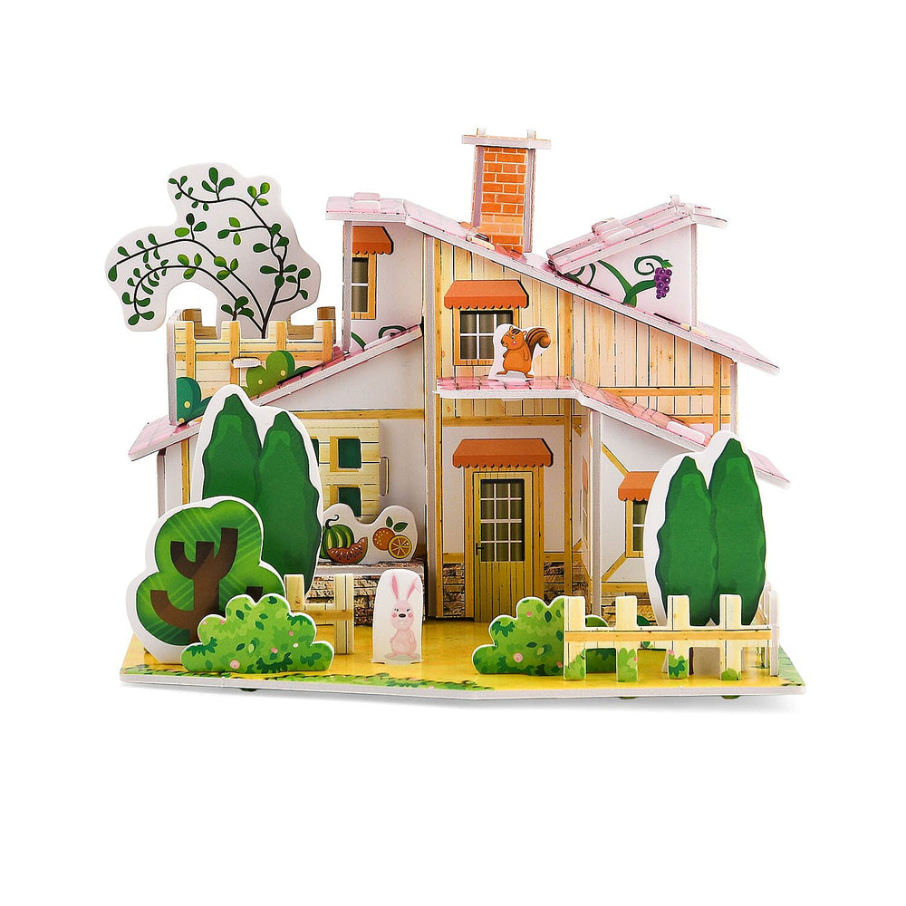 3D House Puzzle