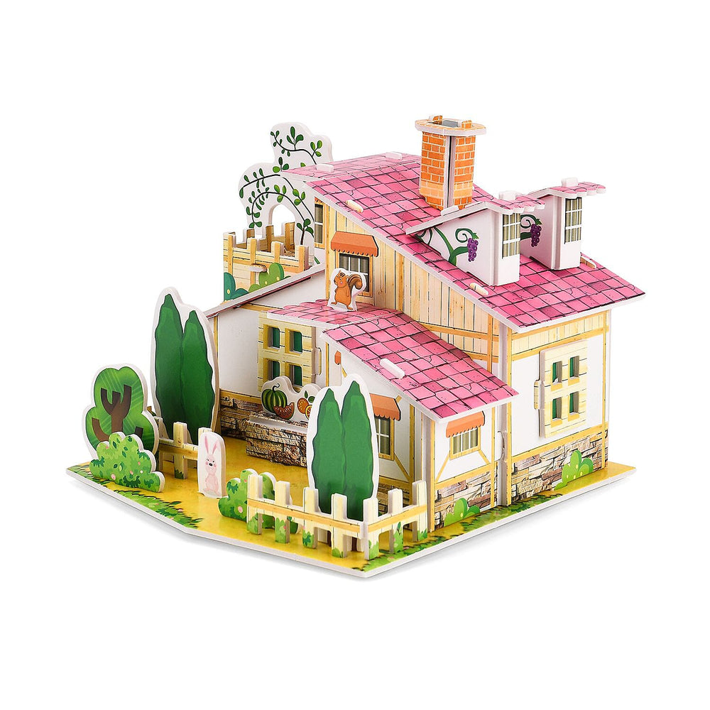 3D House Puzzle
