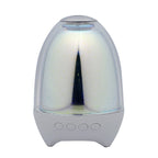 3D LED Colourful Spots Light and Bluetooth Speaker with USB Cord (Size 15x11Cm) - 2000mah