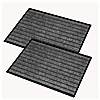 4 Pack - Anti Skid - Slip Machine Washable Door Mat (40x60cm) - Twin Pack