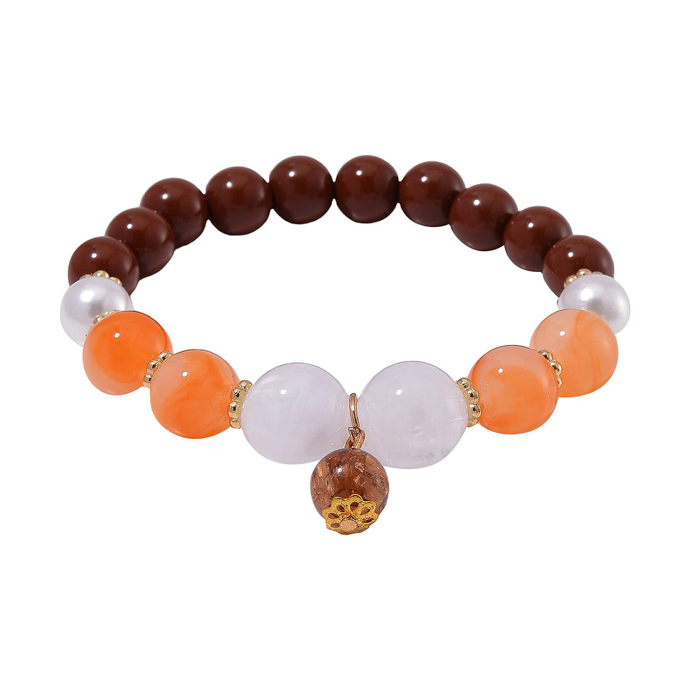 CYBER MONDAY MEGA DEAL - 4 Piece Set - STRADA Crystal Watch With 3 Crystal Bracelets - Multi