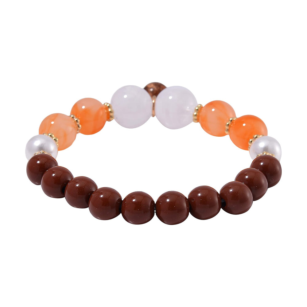 CYBER MONDAY MEGA DEAL - 4 Piece Set - STRADA Crystal Watch With 3 Crystal Bracelets - Multi