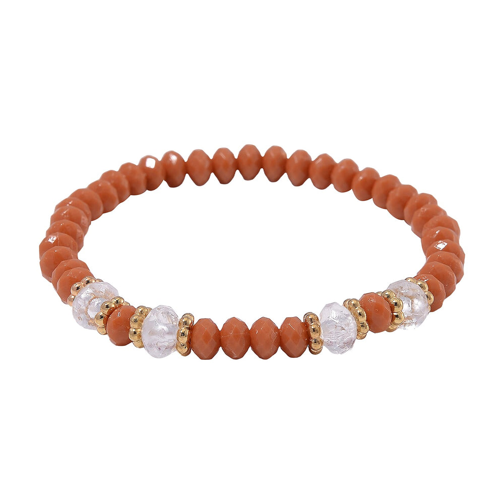 CYBER MONDAY MEGA DEAL - 4 Piece Set - STRADA Crystal Watch With 3 Crystal Bracelets - Multi