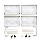 4-Tier Organizer with Wheels (99cm) - White