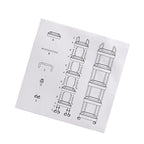 4-Tier Organizer with Wheels (99cm) - White
