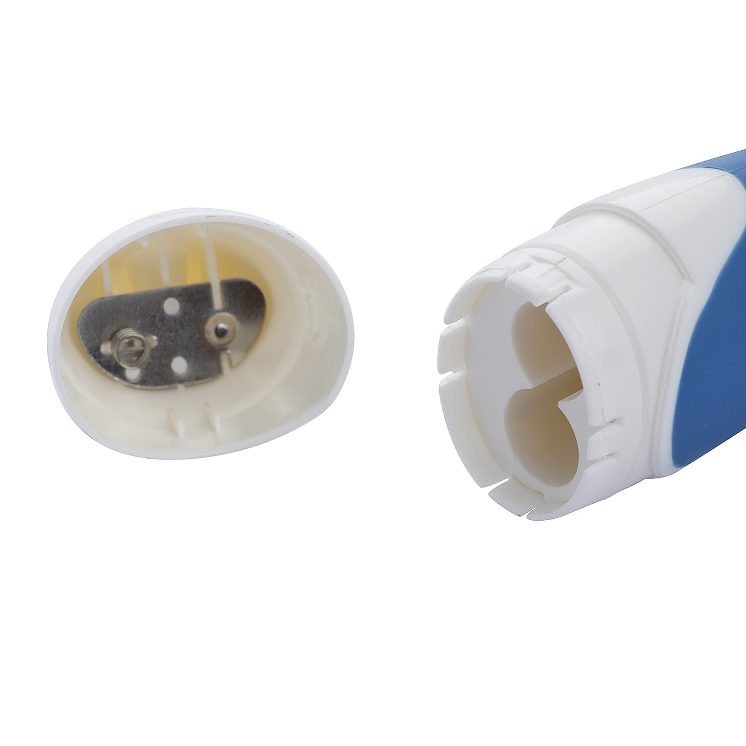 4 in 1 Facial Cleaning Brush (4xAA Battery Not Included) (Size 17x8x5 Cm) - Blue - White