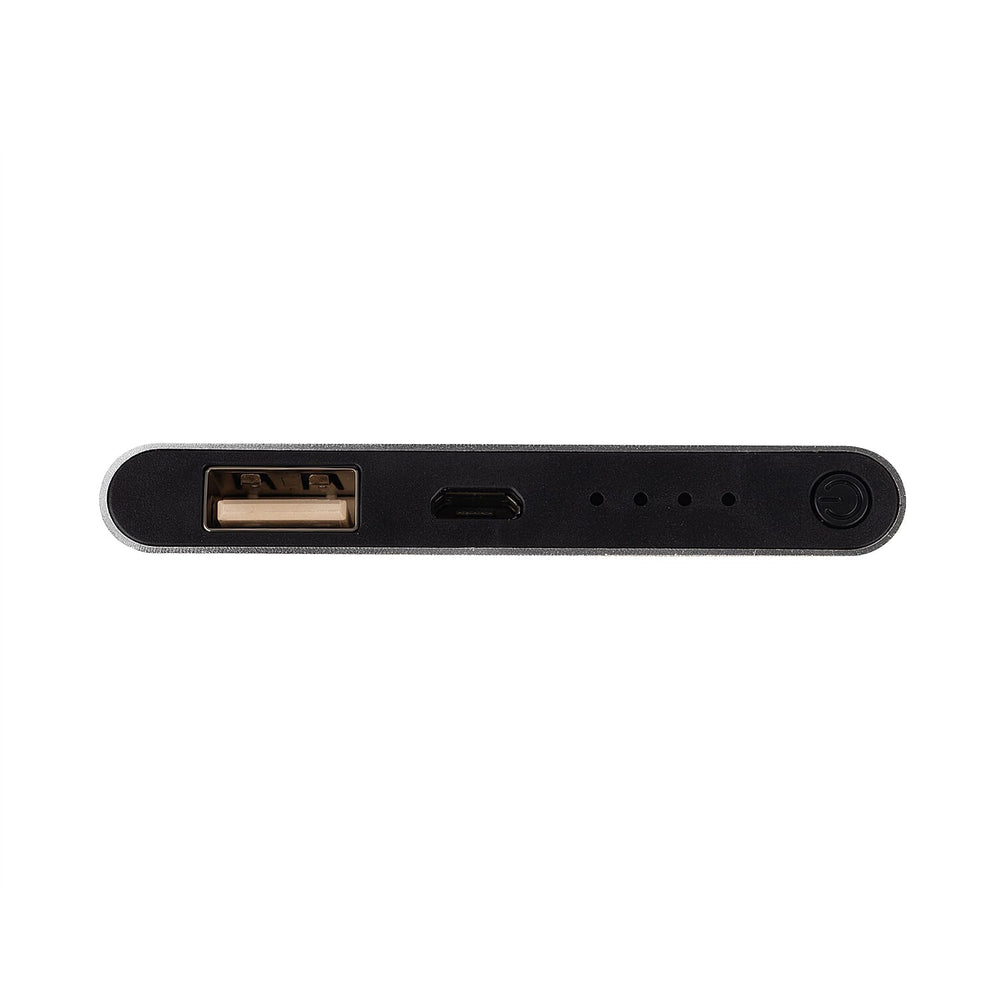 4000mAh Powerbank with Fast Charging - Silver