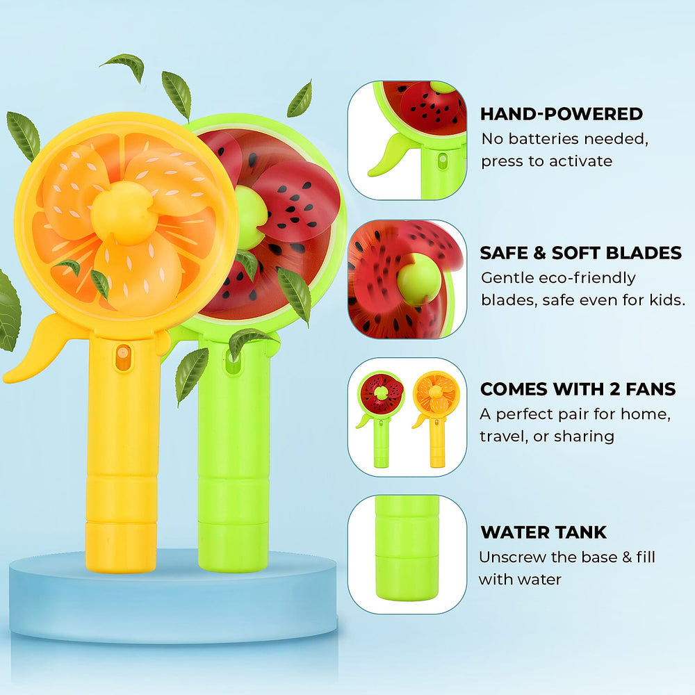 SET OF 2 - OXYCool Mini Fruit Fan PDQ