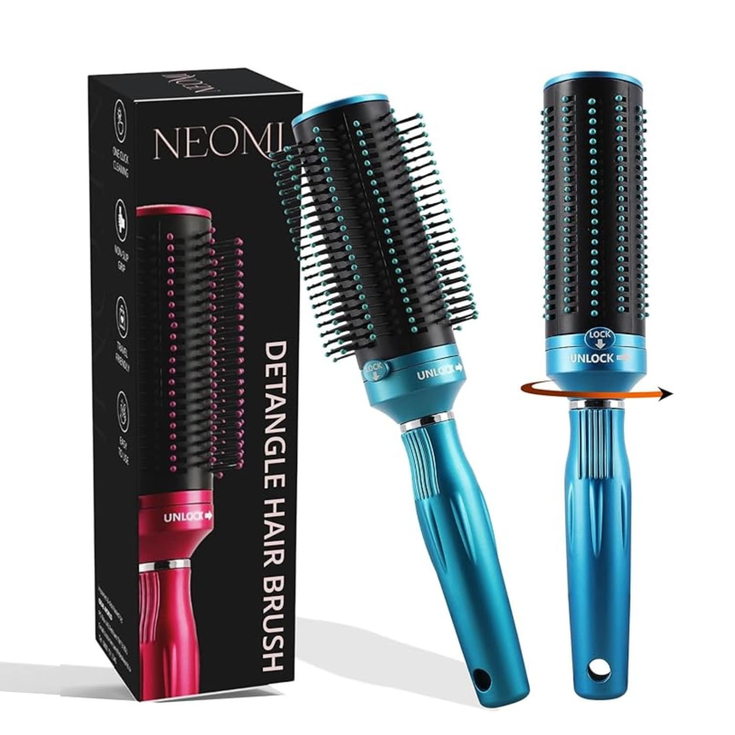 Set of 2 Retractable Rotating Hair Brush_440000276_2