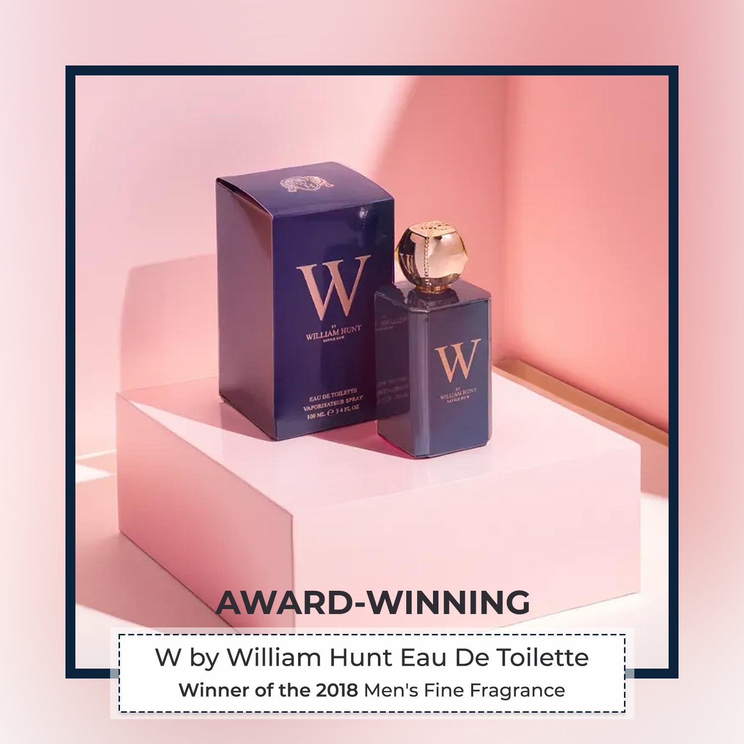 Set of 2 - W By William Hunt Blue EDT - 100ml_440000330_3