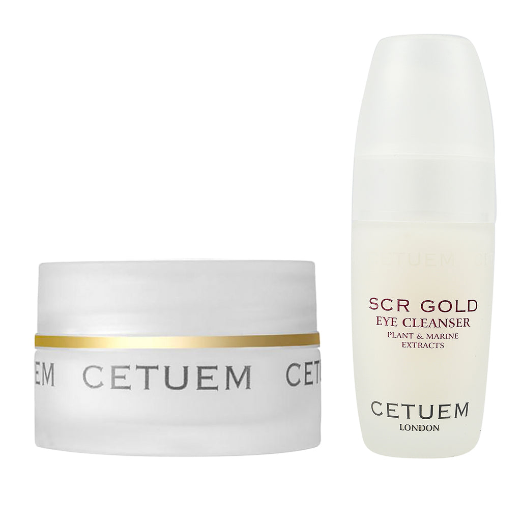 Bundle-  Cetuem Eye Cleanser - Lash & Brow Strengthener with Oxygen Complex Eye Creme_440000428