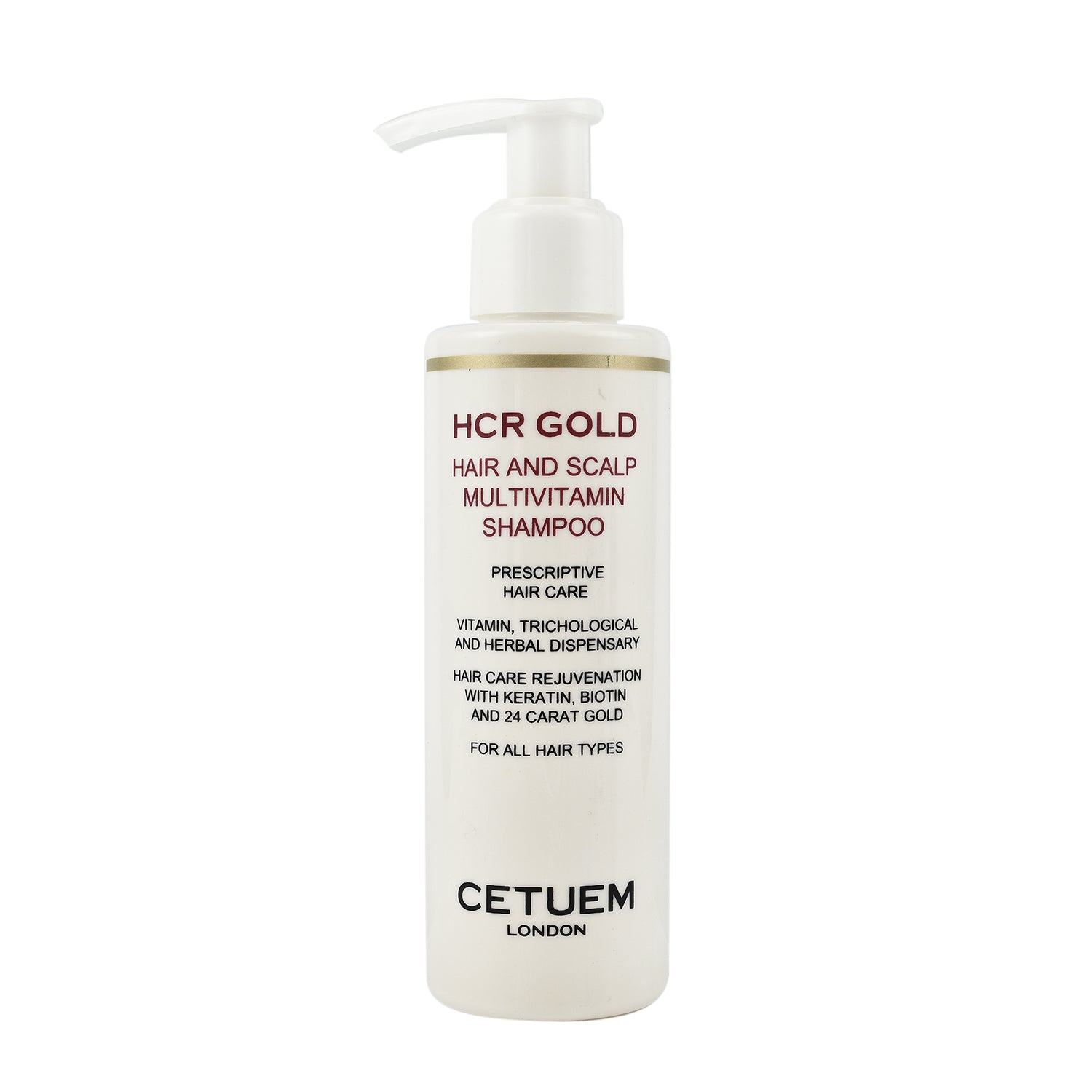 Cetuem : HCR Gold Hair & Scalp Multivitamin Shampoo, Conditioner and Treatment_440000500_2