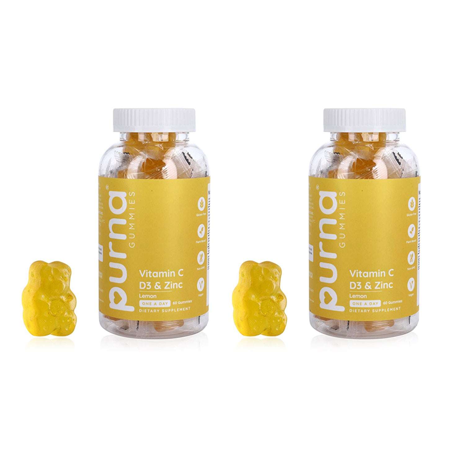 Purna - Vitamin C Immunity Booster Gummies (60 Gummies)_440000527