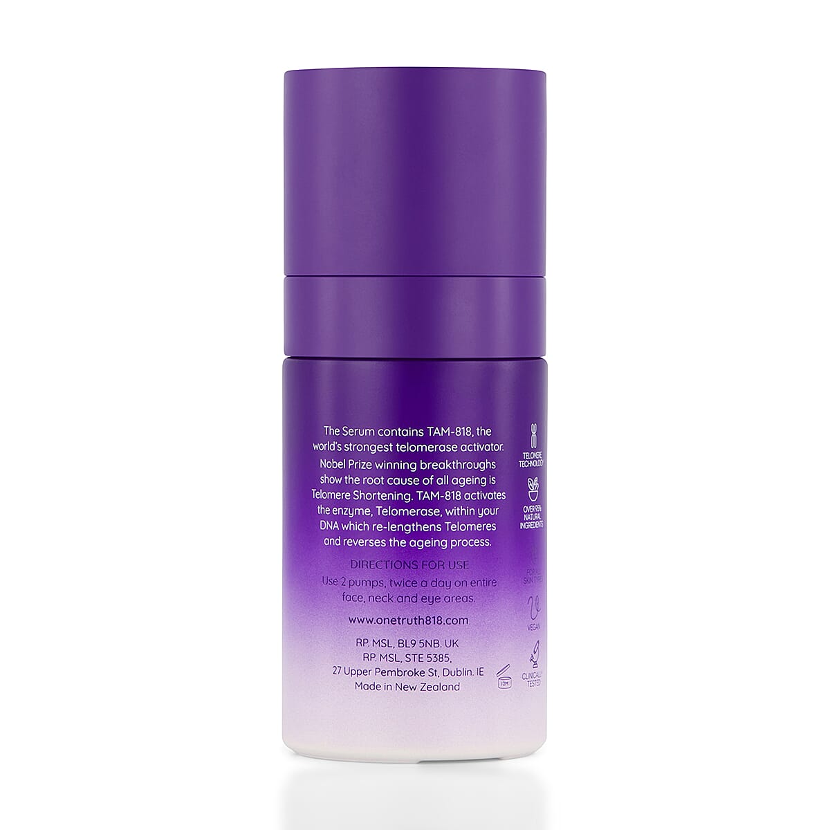 Stormy Monday Deal- One Truth 818-Set of Two Anti-Ageing Serum - 15ml