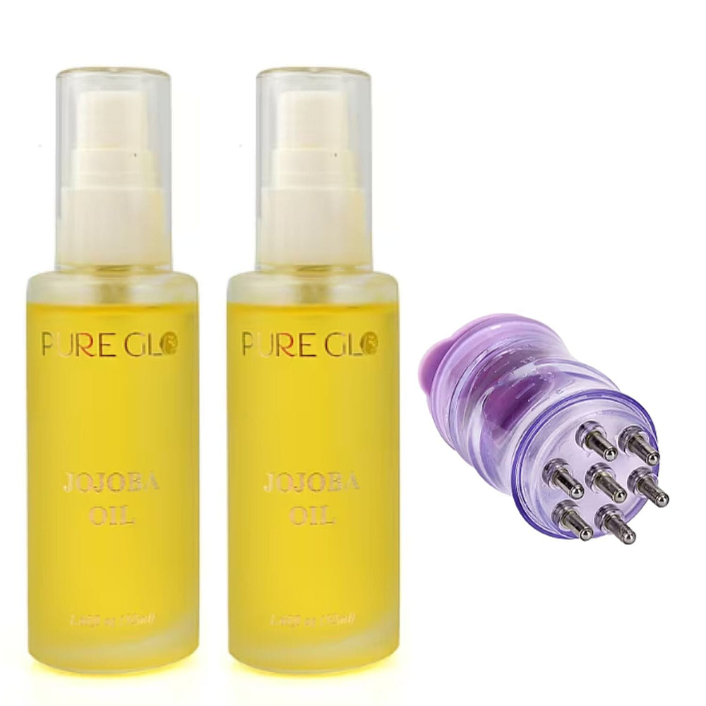 3 Pack Jojoba Bundle - 200 ml and 50ml and Hair Oil Applicator