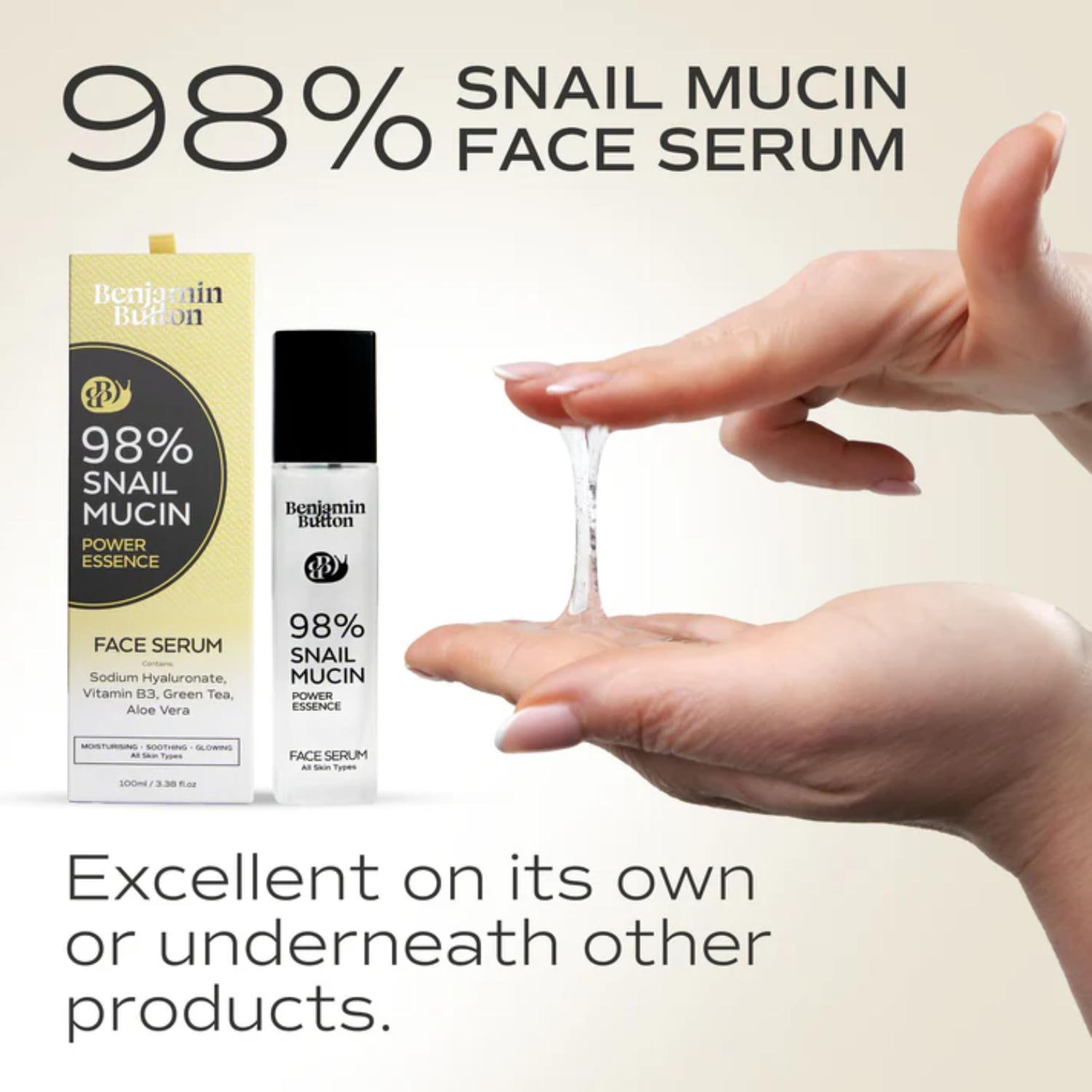 Set of Two Benjamin Button Snail Serum with 98% Snail Mucin - 100ml_440001118_2