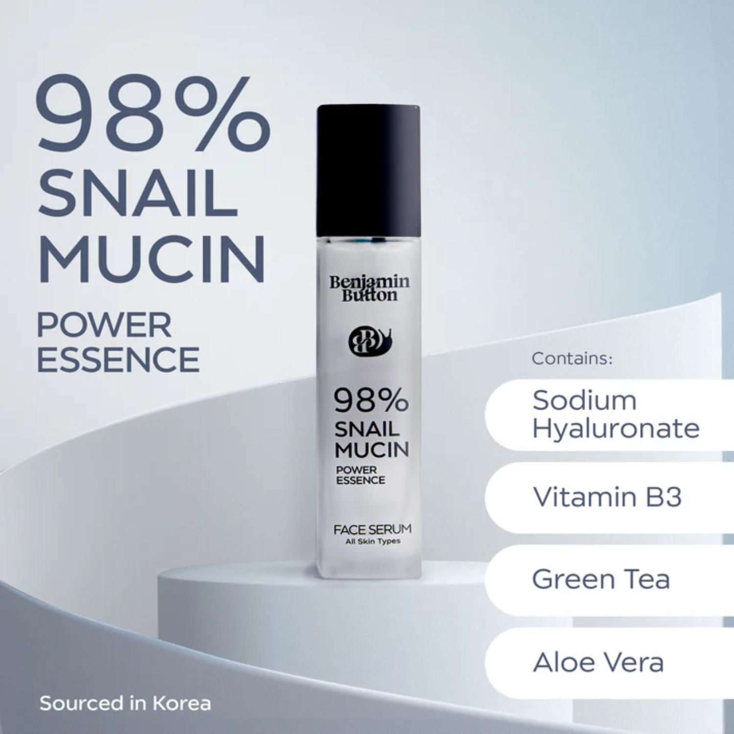 Set of Two Benjamin Button Snail Serum with 98% Snail Mucin - 100ml_440001118_3