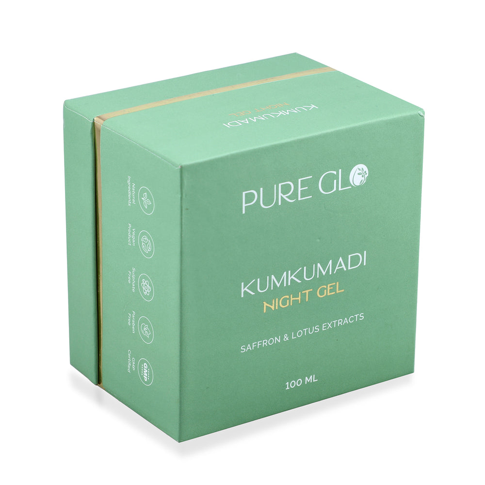 Pack of Two-Pure Glo Kumkumadi Night Gel - 100ml_440001266_8
