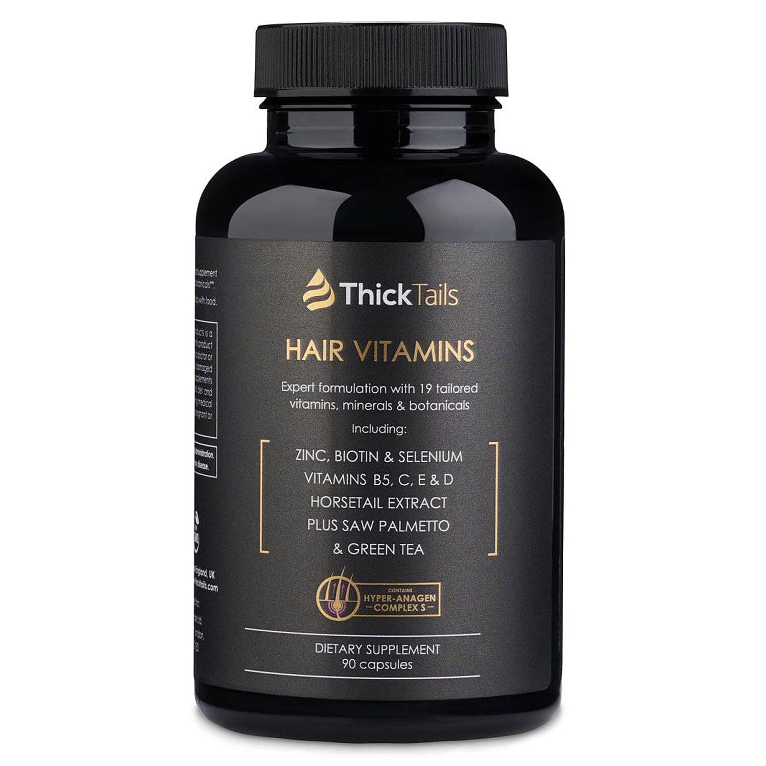 Thick Tails Mega Saver Bundle -  Shampoo, Conditioner, Multi Vitamins(60 Capsules) and Thickening Hair Spray