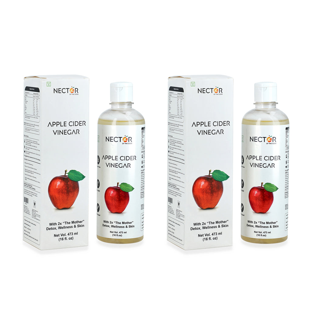 Saver Duo - Raw Apple Cider Vinegar with Mother - Unfiltered & Unpasteurised, 2X Probiotic Strands and Natural Enzymes_440001500