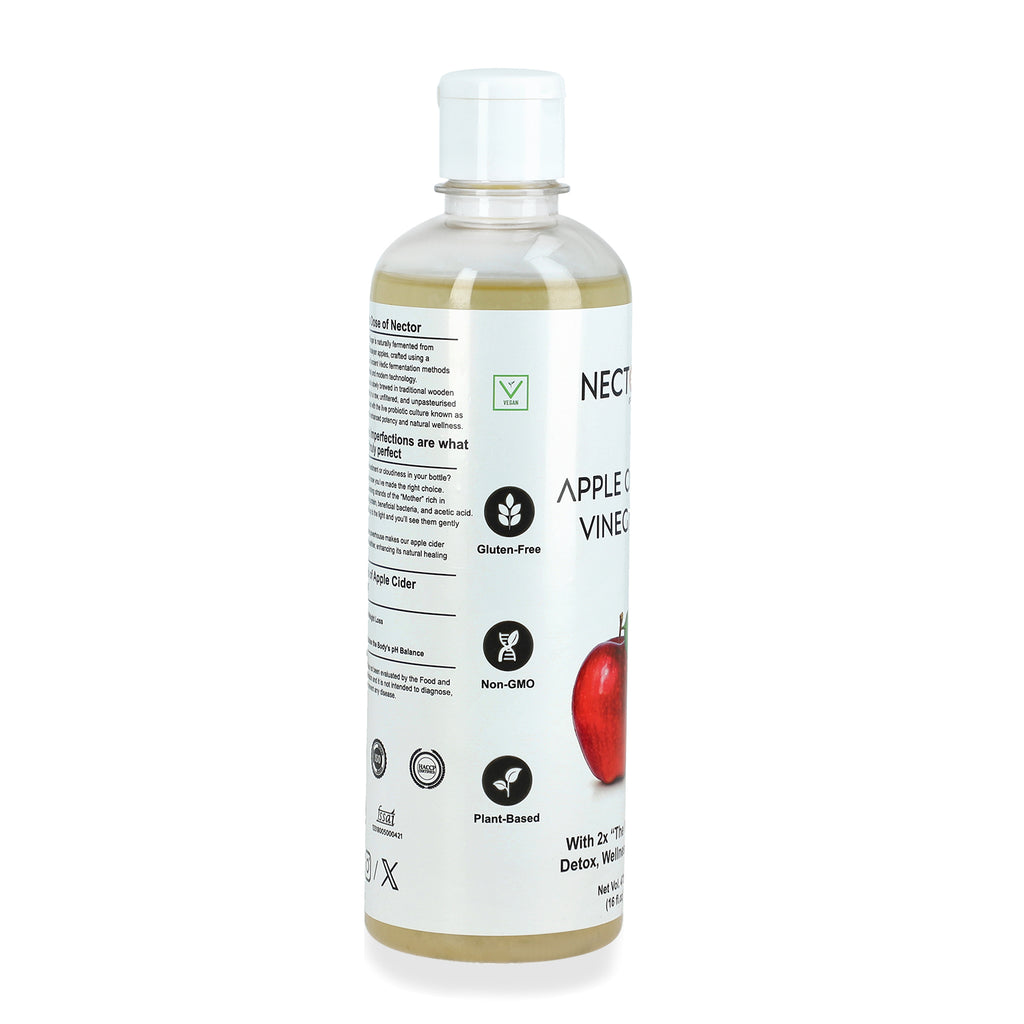 Saver Duo - Raw Apple Cider Vinegar with Mother - Unfiltered & Unpasteurised, 2X Probiotic Strands and Natural Enzymes_440001500_6