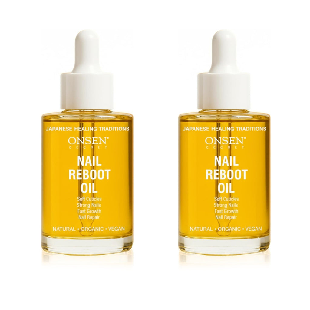 Set of Two-Onsen Nail & Cuticle Reboot Oil,  Luxury Cuticle Care Formula, Deeply Conditions Nails & Restores Natural Shine & Strength_440001501