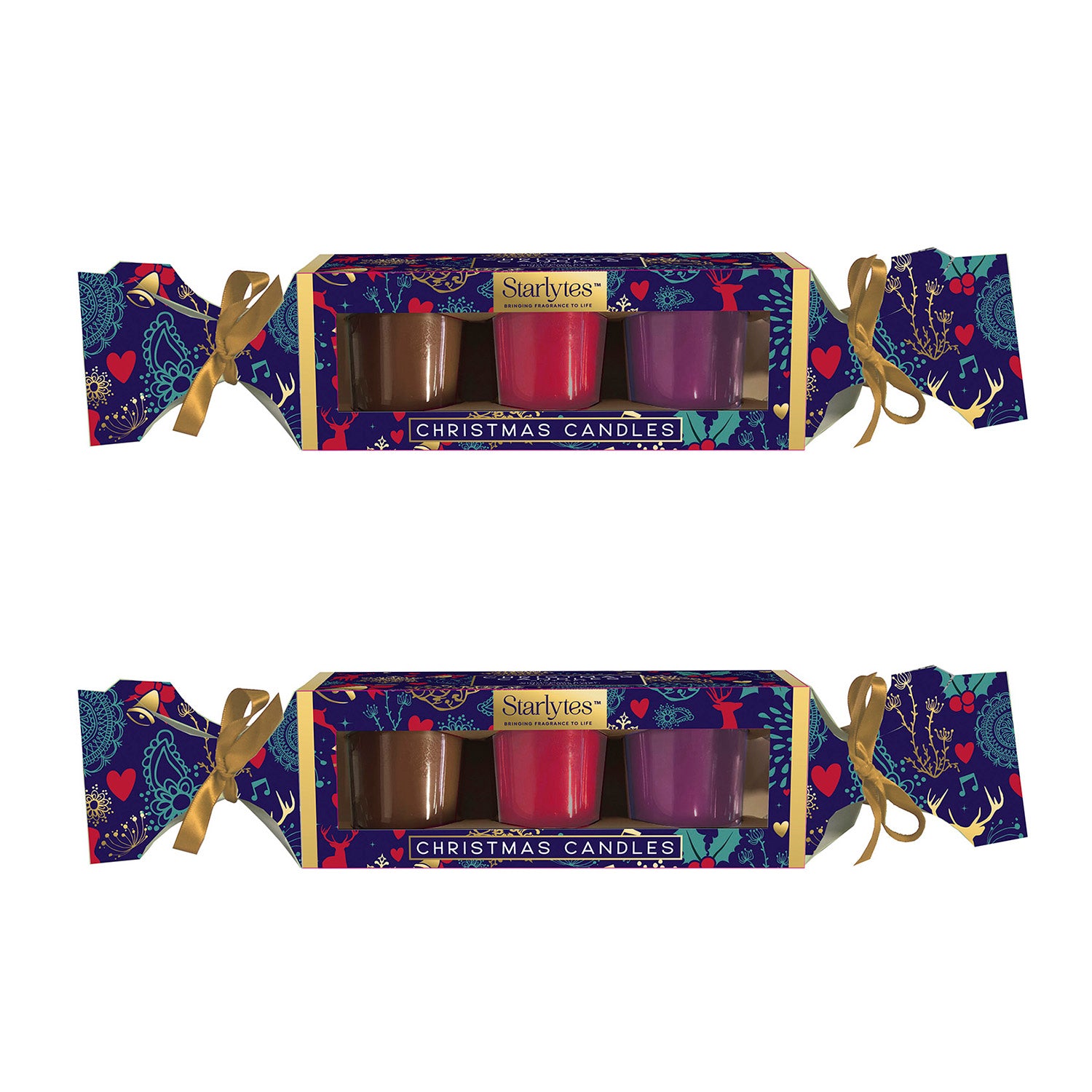 2 Pack - Christmas Closeout - Starlytes 3Pack Christmas Cracker Votives_440001507