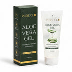 Pack of 2 - PureGlo Aloe Revital Soothing Gel - Aloevera Gel, Hydrating & Nourishing (100ml/3.38oz)_440001508_1