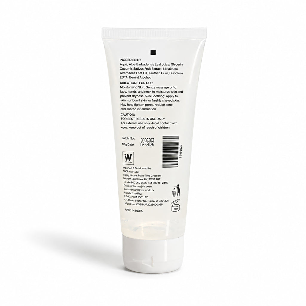 Pack of 2 - PureGlo Aloe Revital Soothing Gel - Aloevera Gel, Hydrating & Nourishing (100ml/3.38oz)_440001508_3