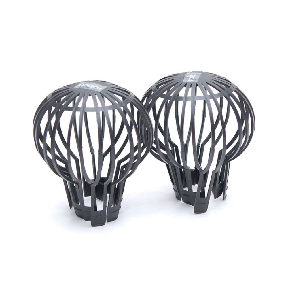 Pack of 6 -  Downpipe Filter Guard - Keeps Gutter downpipes Clear of blockages from Leaves, Moss, muck, mud, Balls and Other Debris_440001518_1